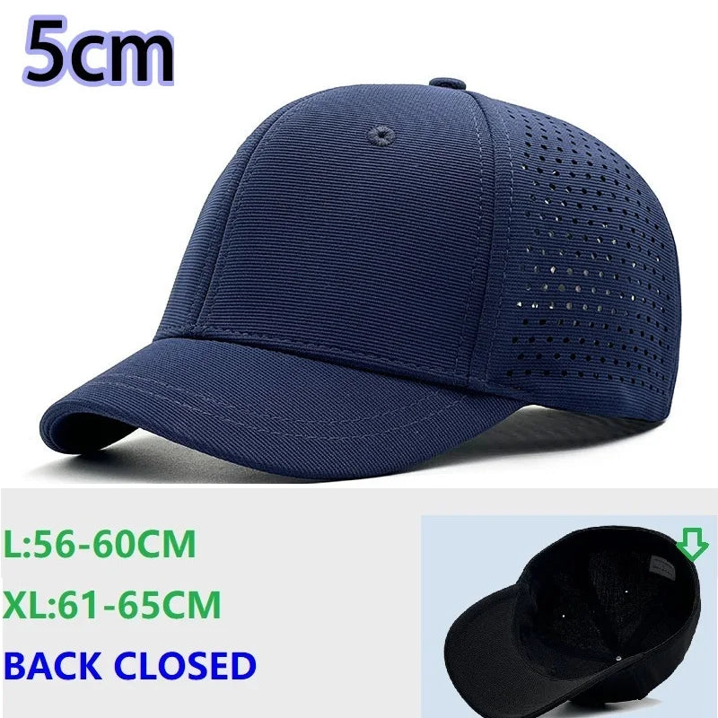 Gorras de béisbol cerradas para hombre y mujer, gorras para cabezas grandes y pequeñas, artículos de sombrerería de alta calidad