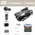 Kit de dron RC con dron, batería, hélices de repuesto, cable y control remoto