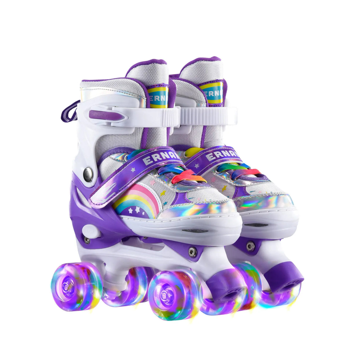 Patines de Ruedas Ajustables de Talla 4, Patines de Doble Fila, Patines de Moda