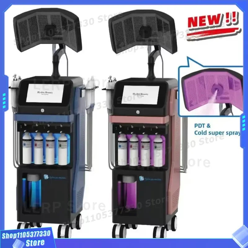 Dispositivo Multifuncional de Cuidado de la Piel con Máscara de Fotones LED, Sistema de Limpieza Profunda, Máquina de Belleza Facial, Terapia de Luz, Lifting Facial