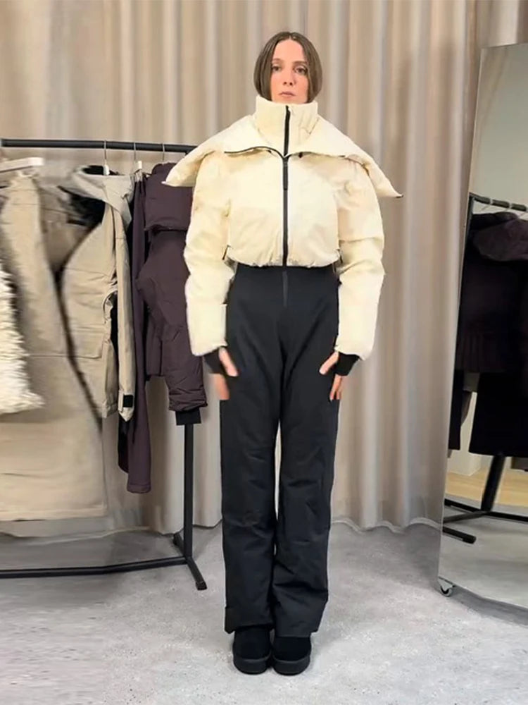 Monos ajustados con cremallera para mujer, peludos, manga larga, línea de cintura alta, moda de otoño 2025, mono informal de calle para mujer