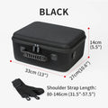 Estuche de transporte para Switch 2, bolsa de almacenamiento de viaje protectora portátil de gran capacidad para accesorios Switch 2