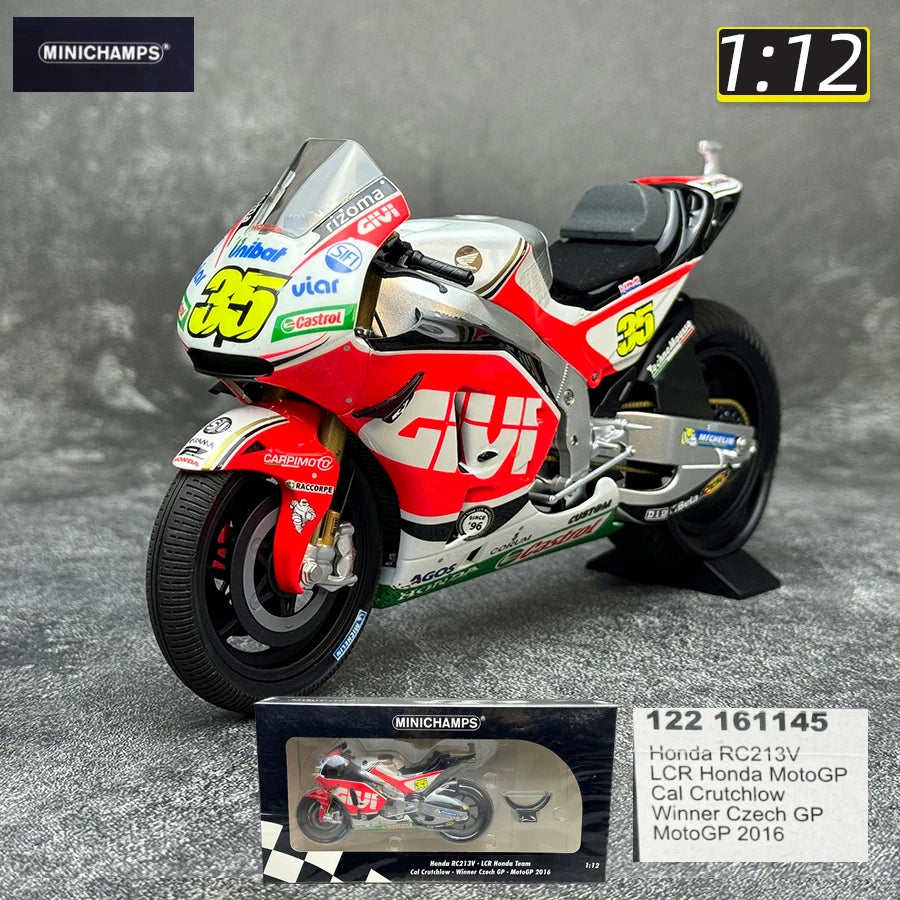 Minichamps 1/12  New FOR YZR-M1  RC213V  GP11 Metal motorcycle model static display collection holiday gifts