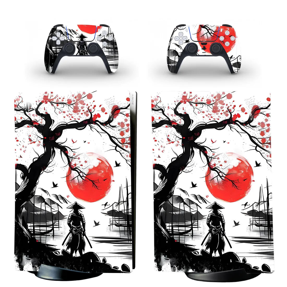 Vinilo para PS5 Slim, paisaje japonés