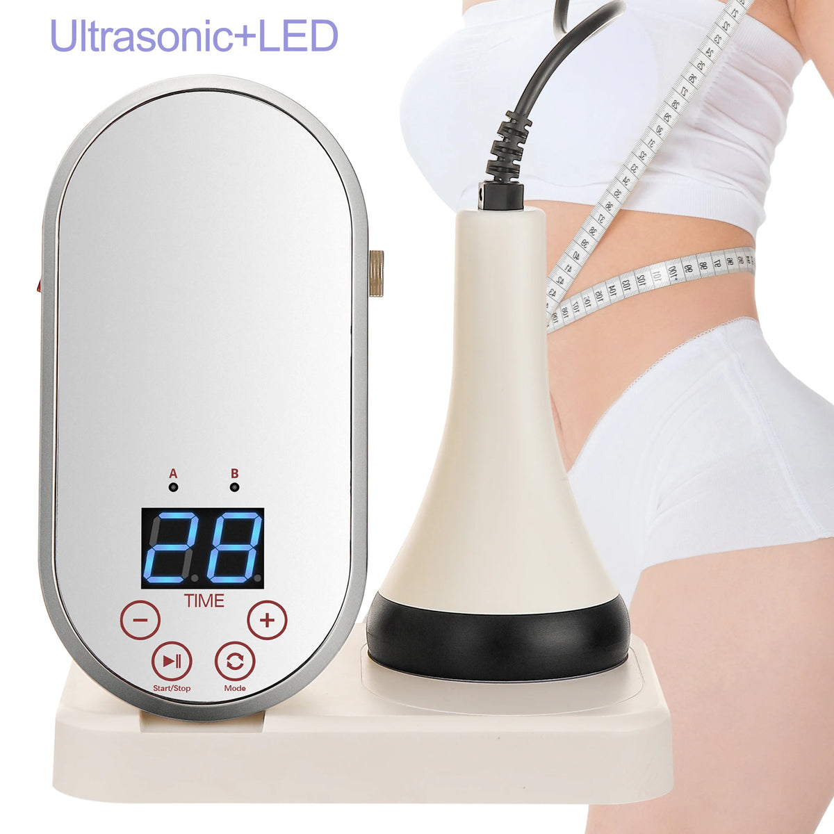 Máquina de Cavitación de Alta Frecuencia de 80KHz, Equipo de Masaje para el Cuidado Corporal y de Belleza
