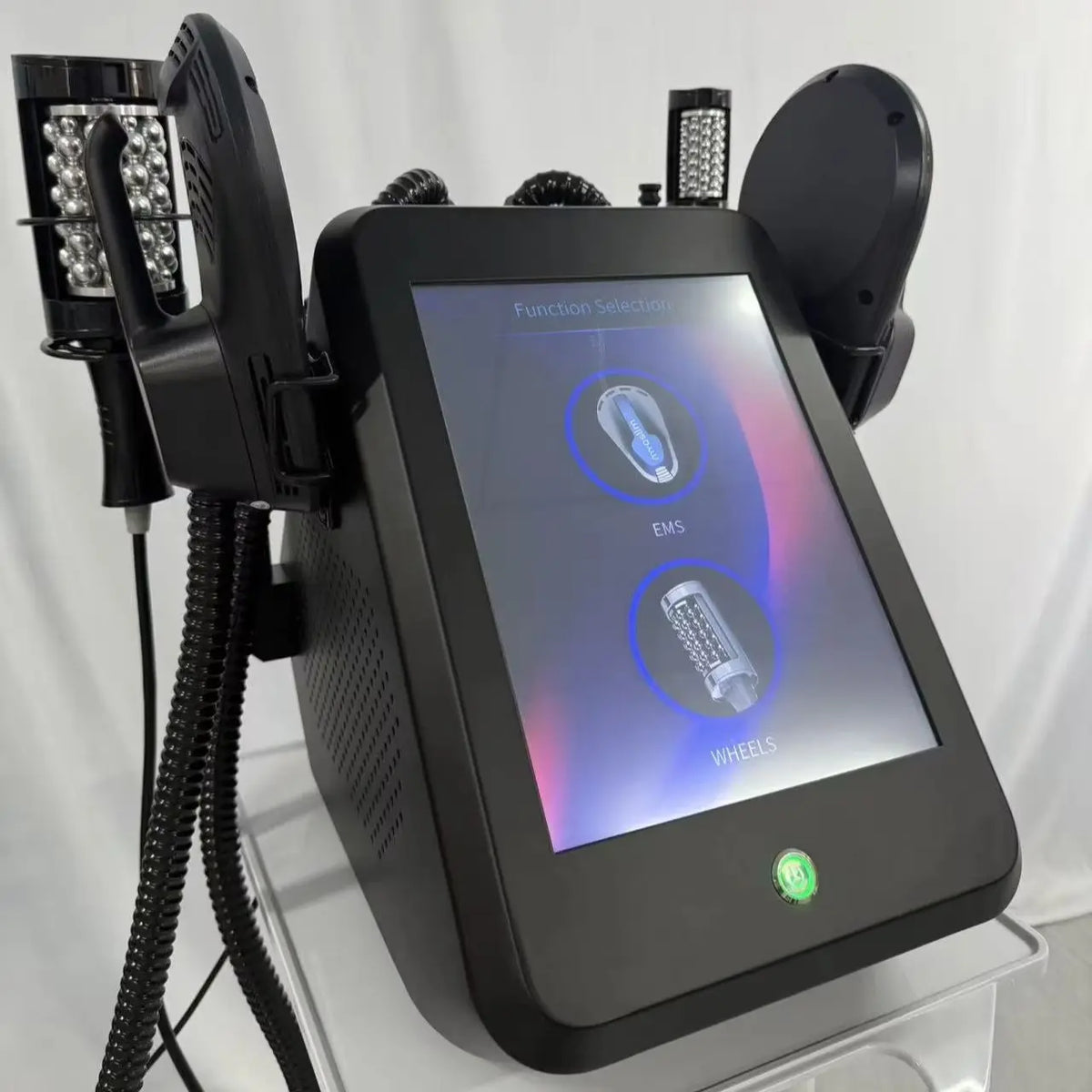 Máquina de Masaje Anticelulítico con Rodillos Internos de Vacío EMS, Rotación de 360 Grados, Pérdida de Peso, Adelgazamiento Corporal, Eliminación de Grasa