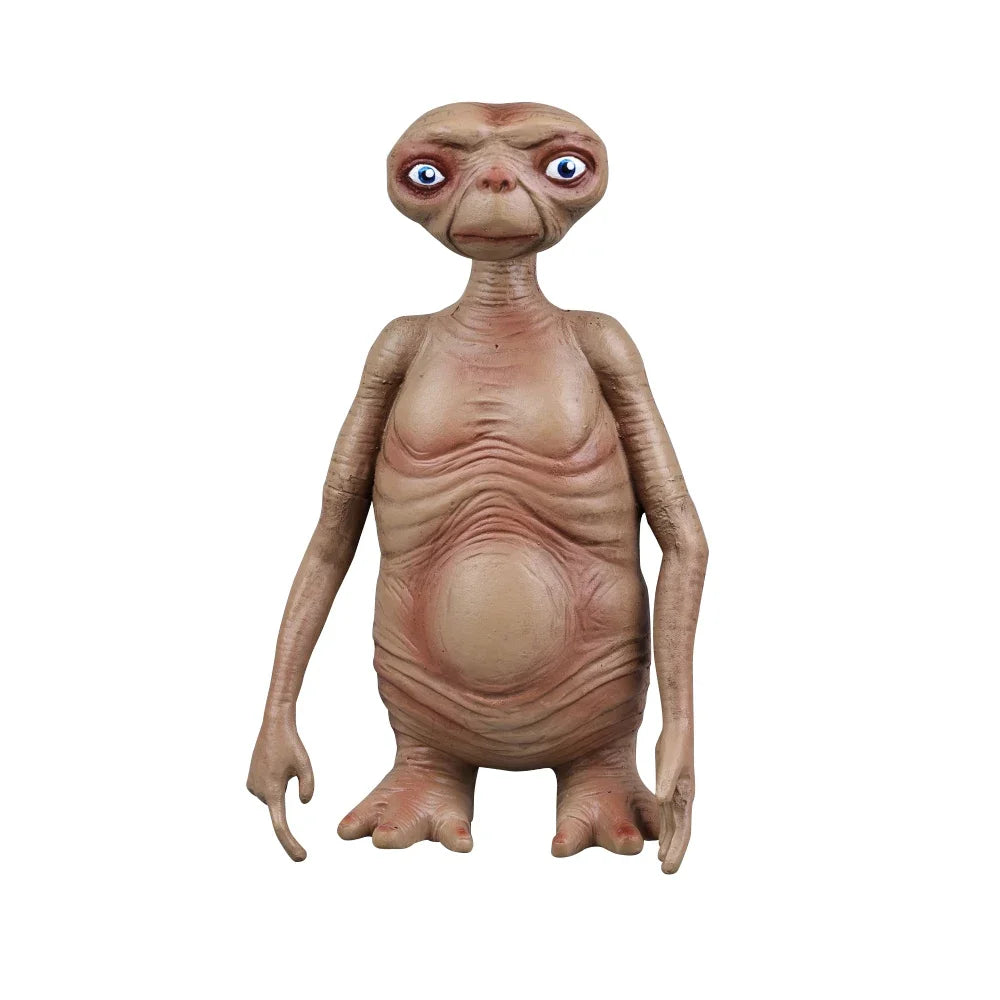 Figuras de acción de OVNI extraterrestre ET, estatua de mesa de PVC, juguetes, mascota de látex para regalos, adornos, recuerdos