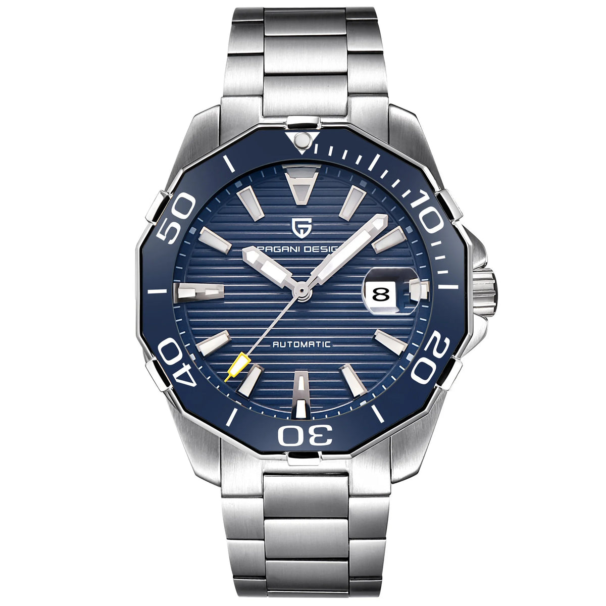 2025 Nueva Marca PAGANI DESIGN 1617 Relojes Mecánicos Deportivos Militares para Hombre Impermeables de Acero Inoxidable Reloj de Lujo de Marca Superior para Hombre