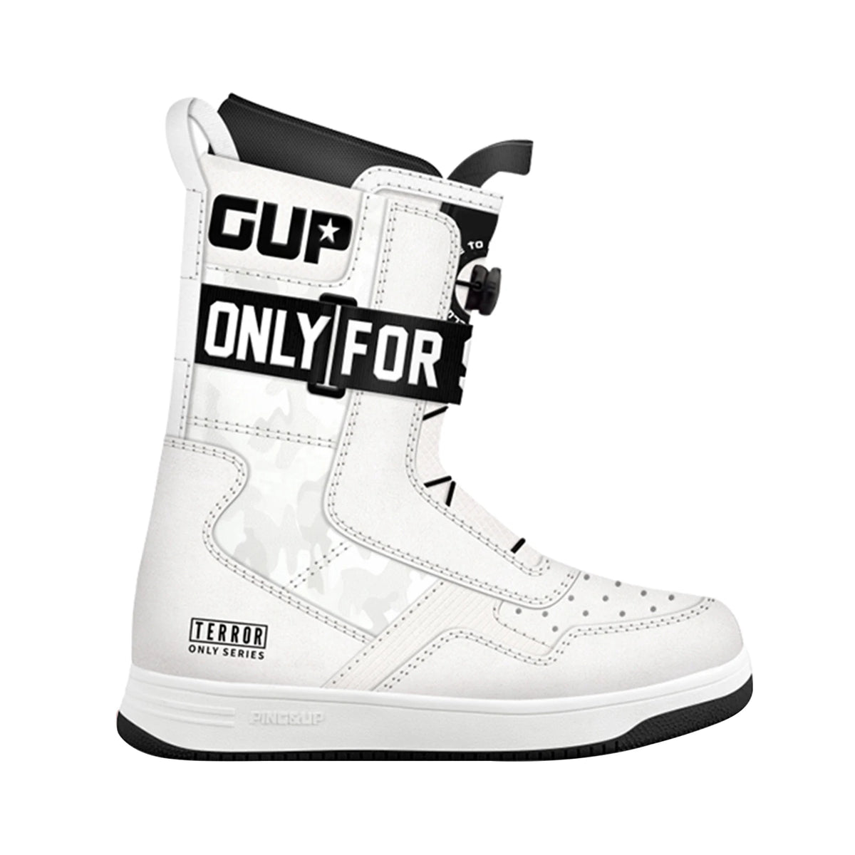 Botas de Snowboard Personalizadas al por Mayor TERROR de Calzado Rápido para Hombre y Mujer, Botas de Nieve Impermeables para Freestyle y Todoterreno