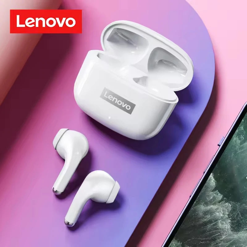 Lenovo New  XT53 Bluetooth V5.4 Earphones LED Power Display Gaming Headphones Waterproof Anti-sweat Upgraded Wireless Earbud