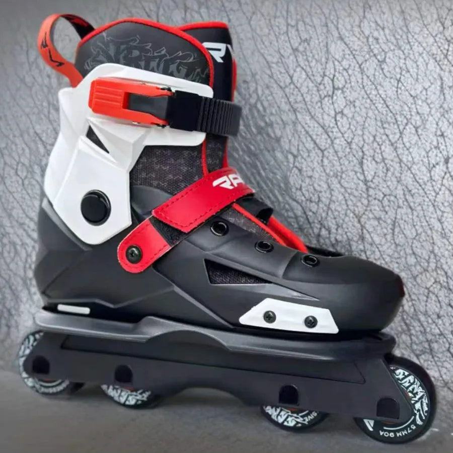 Patines en Línea Ajustables para Niños, Patines de Alta Calidad, Ruedas Duraderas, Deslizamiento Suave, Equipo Cómodo para Exteriores