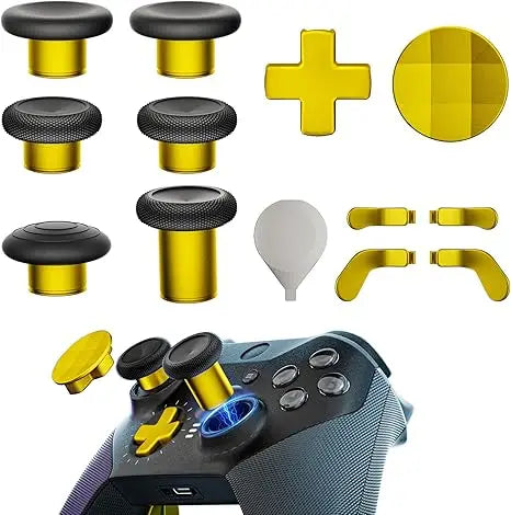 Kit de Bricolaje 14 en 1 Compatible con Controles Xbox Elite Serie 2, con una Variedad de Opciones de Colores Vivos para Mejorar la Experiencia de Juego