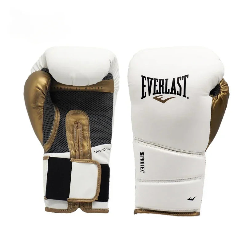 Guantes de boxeo para hombres y mujeres, entrenamiento Sanda, boxeo tailandés, lucha y puños de saco de arena profesional