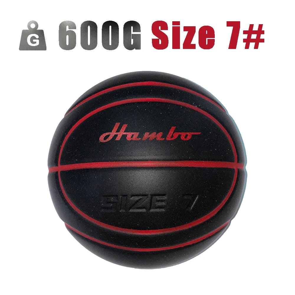 Nuevo Balón de Baloncesto Silencioso 600G-Talla 7 para Hombre, 450G-Talla 6 para Mujer/Adolescente, Balón de Espuma sin Aire para Driblar Silenciosamente en Interiores, SilentTrain