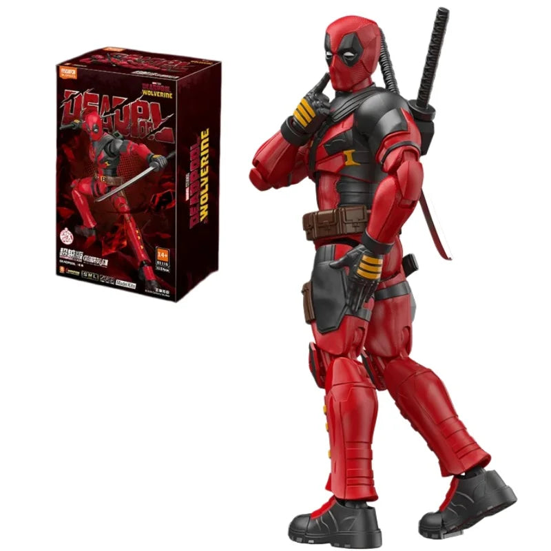 BLOKEES Marvel Rivals Bloques de Construcción Hombre Araña Anti-Venom Daredevil Modelo de Ensamblaje Decoración de Escritorio Juguete Regalo