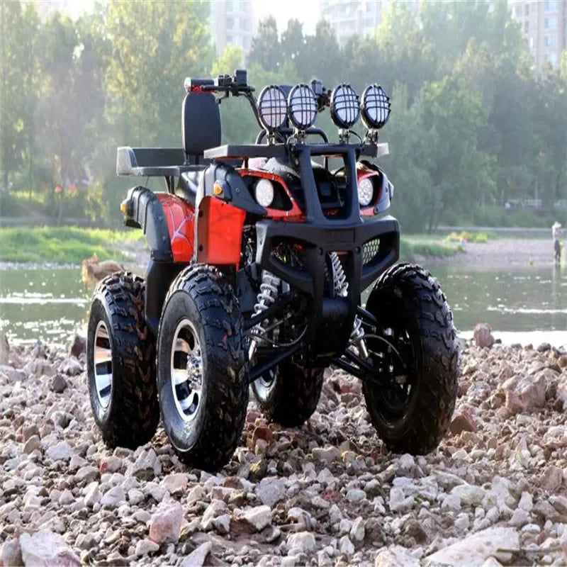 Cuatrimoto ATV de 250cc con Enfriamiento por Agua, Vehículo Todoterreno para Adultos, Motocross, Kart de Montaña