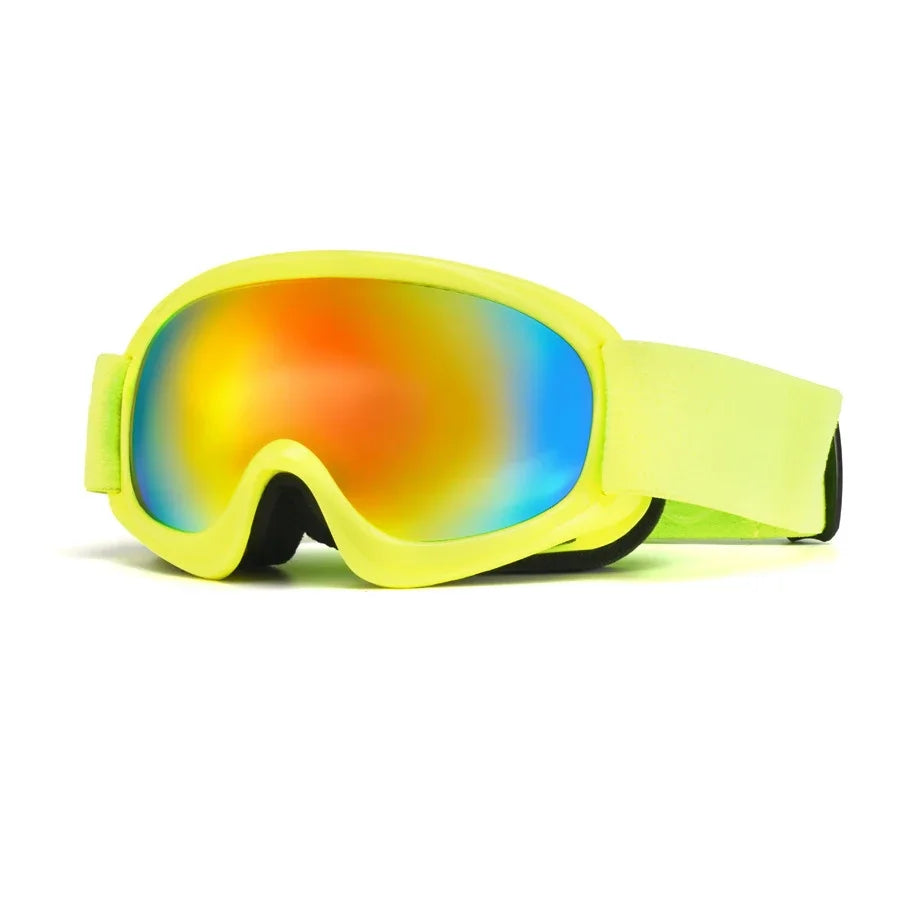 Nuevas y adorables gafas de esquí para niños de 4 a 14 años, con tratamiento antivaho y protección UV400, ideales para actividades al aire libre, deportes de invierno, snowboard y esquí. Modelo 2028.