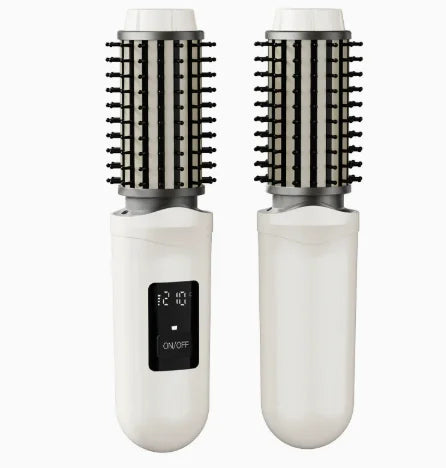 Cepillo Rizador, Secador de Pelo con Aire Caliente, Voluminizador, Peine Alisador, Herramienta de Peinado Multifuncional para Cabello Largo