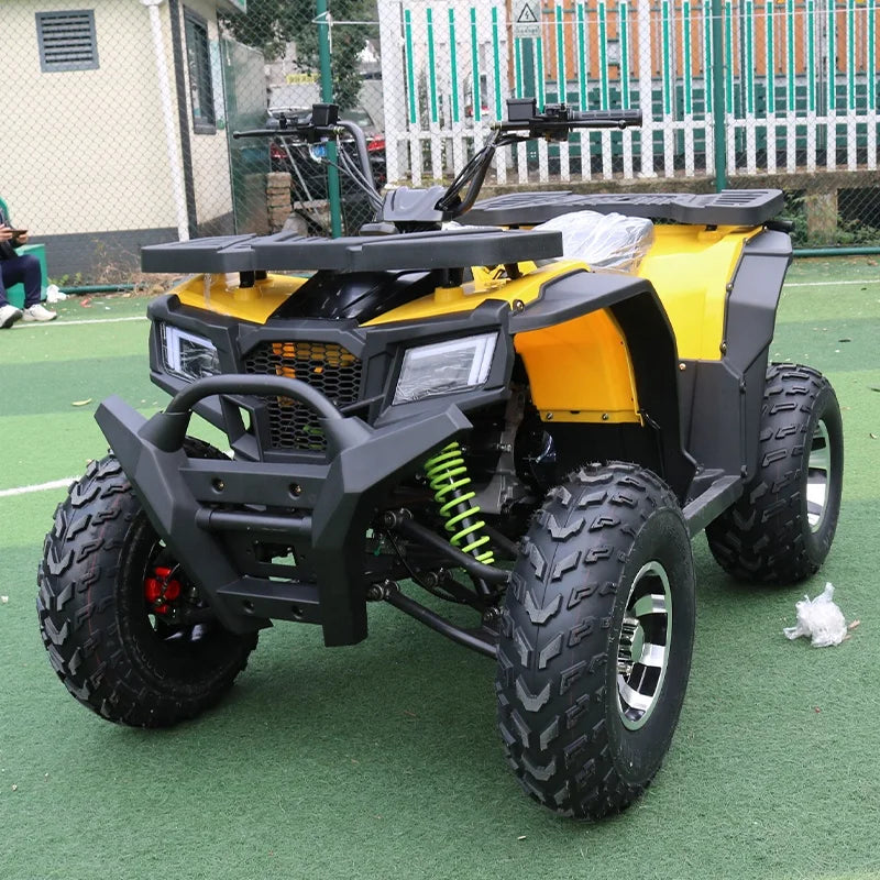 Vehículo todoterreno automático de 200 cc para adultos, tipo buggy para dunas, con transmisión por cadena y eje de equilibrio.