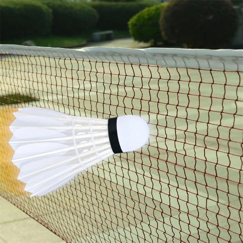 Malla de entrenamiento profesional, red de bádminton estándar, red deportiva para banda para el sudor al aire libre, reemplazo de red de tenis y voleibol, 6,2x0,64 M