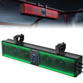 Barra de Sonido RGB para UTV, Altavoz Bluetooth de 600W, Compatible con Barras Antivuelco de 1.5-2.25, Compatible con Polaris RZR Ranger para Can-Am Maverick X3/ R