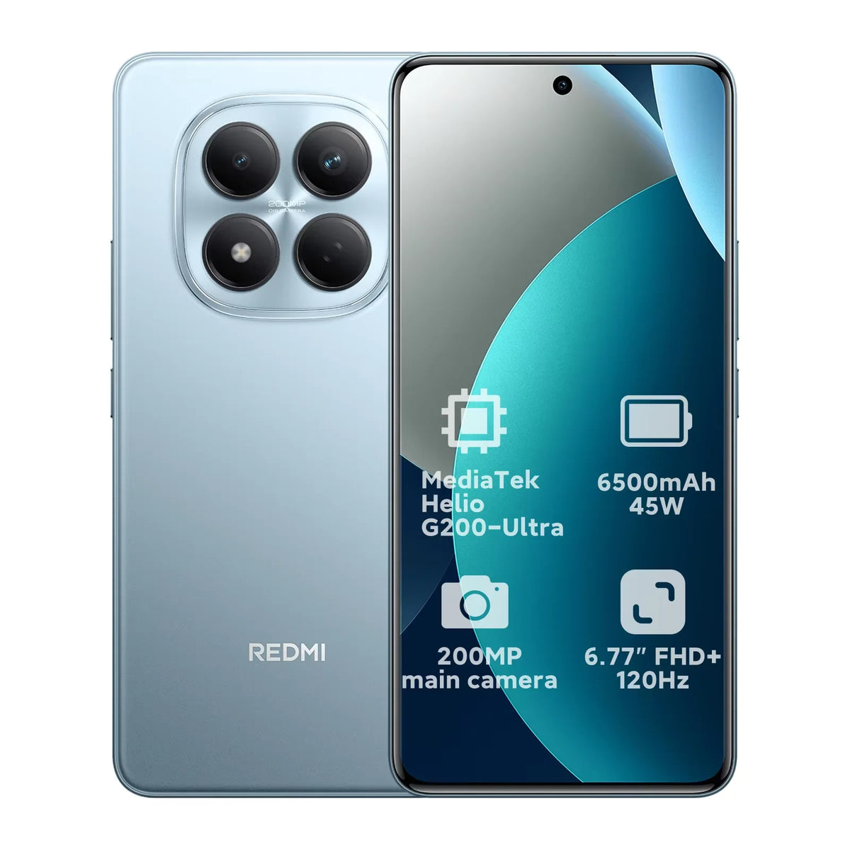 Global Version Redmi Note 15 Pro 4G Smartphone 200MP OIS Main Camera 6500mAh 45W Battery 6.77" 120Hz Display Xiaomi Cellphone
