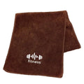 Toalla de gimnasio de secado rápido, Unisex, gris, alta absorción, estera deportiva para baloncesto, correr, entrenamientos físicos, rendimiento mejorado, 1 ud.