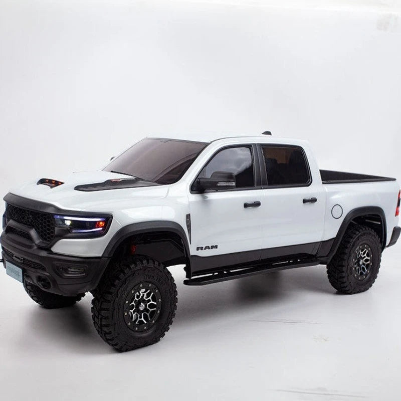 Coche RC KM Dodge RAM 1500 TRX 1/8, Eléctrico, 4WD, Simulación Realista, Todoterreno, Camioneta, Vehículo a Control Remoto RTR
