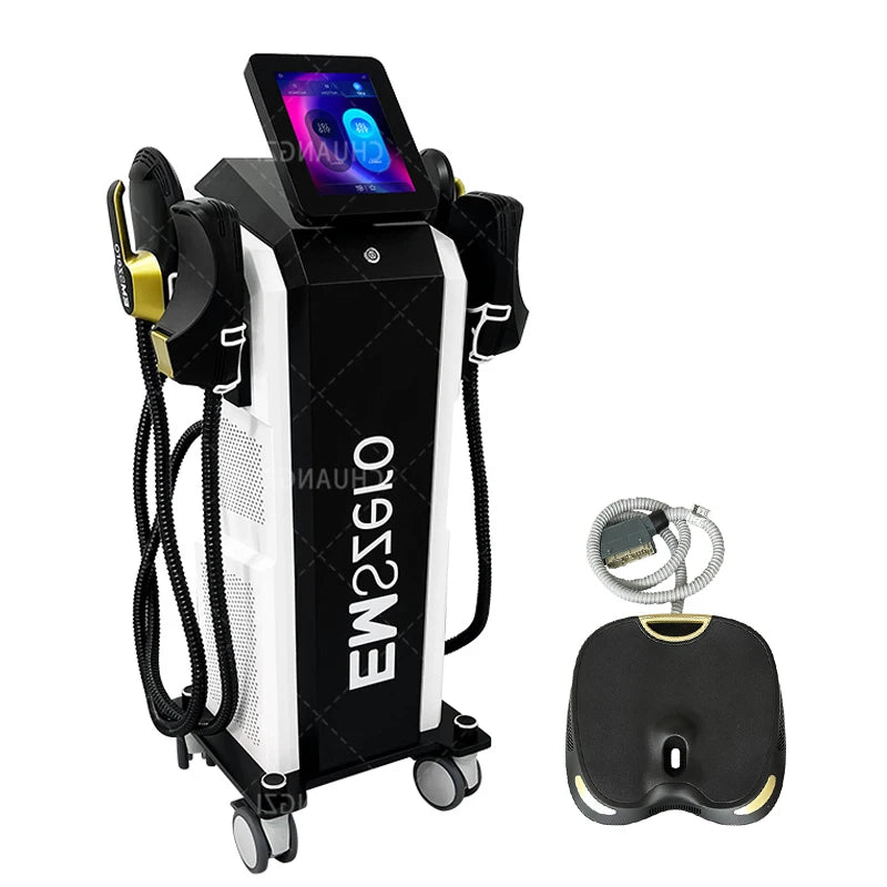 Máquina de Escultura Corporal EMSZERO Neo, 6500W, 200Hz, Dispositivo de Radiofrecuencia (RF) para Adelgazamiento Corporal y Estimulación Muscular
