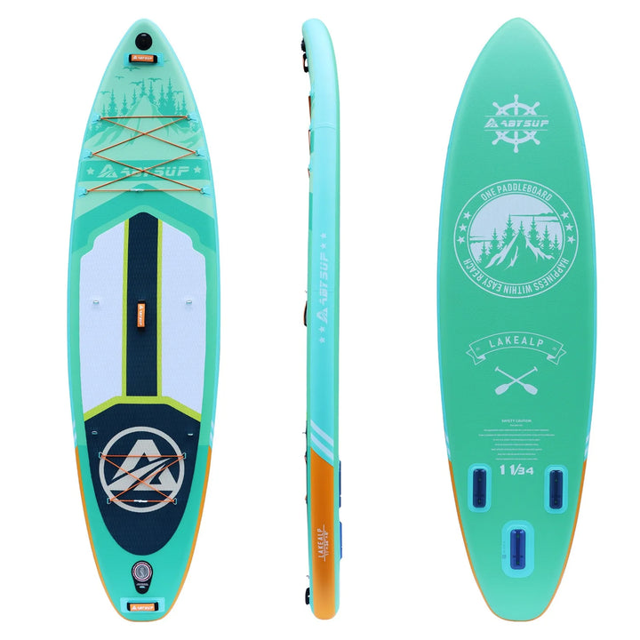 Tabla de Paddle Surf Inflable Fácil de Transportar, Kit Completo para Playa y Surf