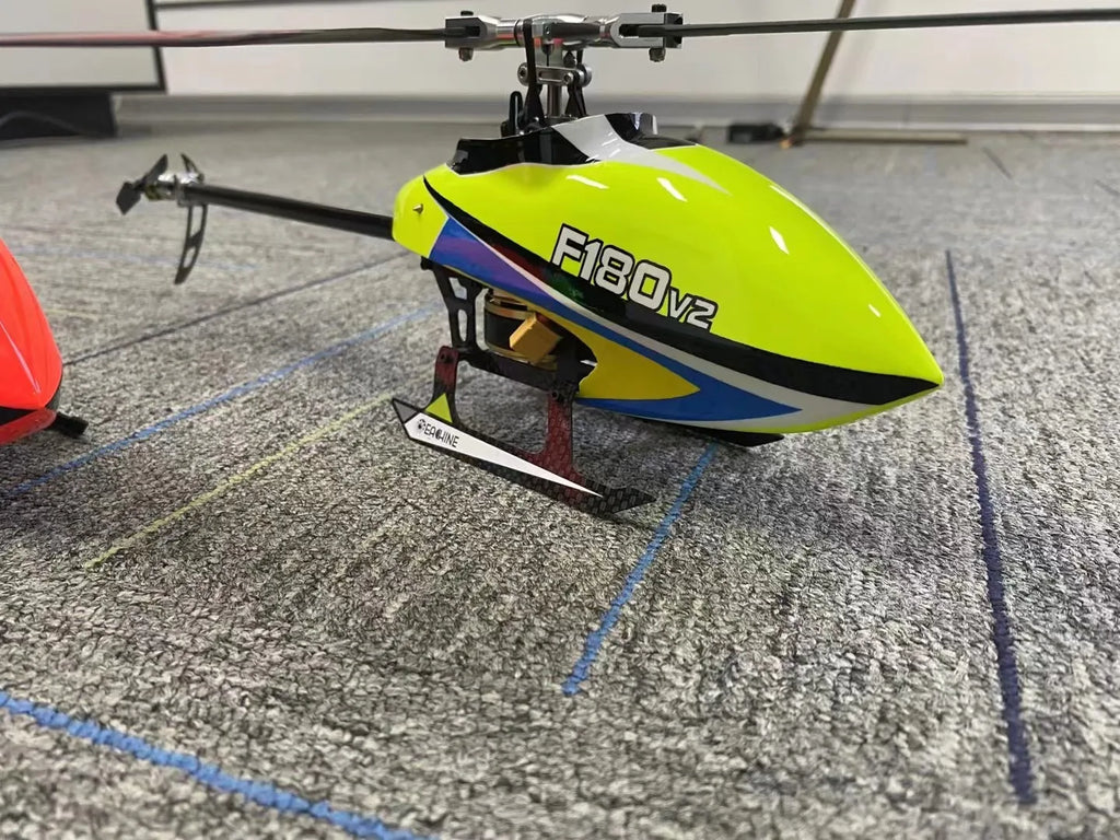 YUXIANG F180 V2 6CH 3D 6G sistema doble Motor de accionamiento directo sin escobillas helicóptero RC sin alerón RTF BNF VS F180