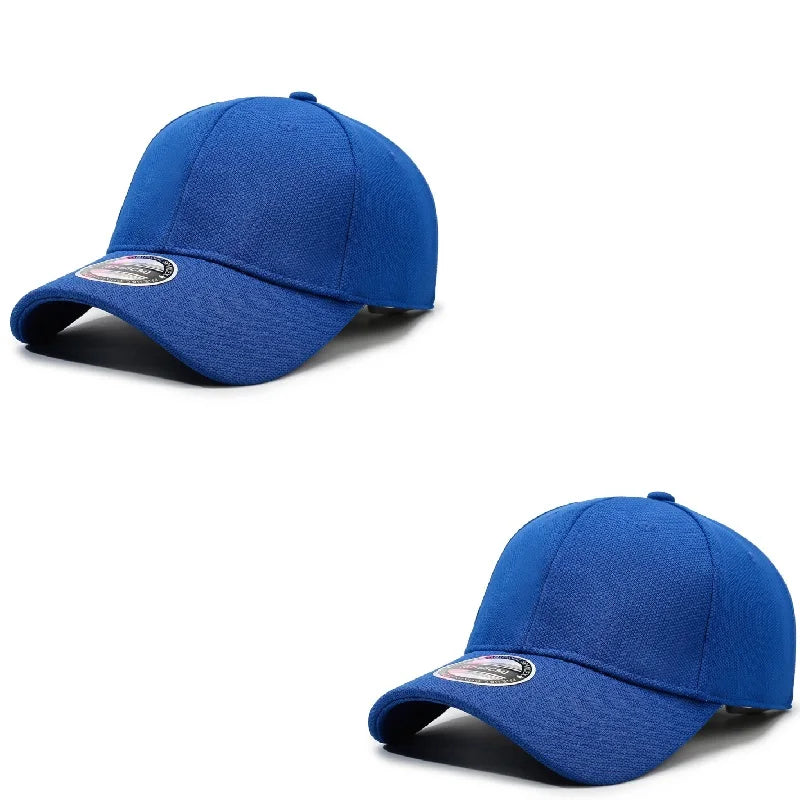 Gorras de béisbol cerradas para hombre y mujer, gorras para cabezas grandes y pequeñas, artículos de sombrerería de alta calidad