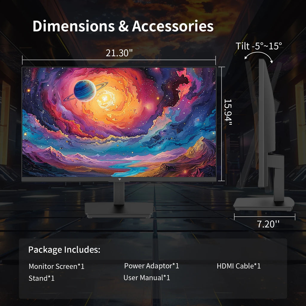 Monitor de computadora KTC de 24 pulgadas, resolución QHD, 100 Hz, panel IPS, 2K, contraste de 1300:1, pantalla con filtro de luz azul, cobertura de 122 % de sRGB, compatible con FreeSync y G-Sync, HDMI 2.0 y DisplayPort 1.4