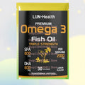 30 Parches Transdérmicos de Aceite de Pescado Omega 3 con EPA y DHA para el Apoyo del Cerebro, el Corazón y el Bienestar