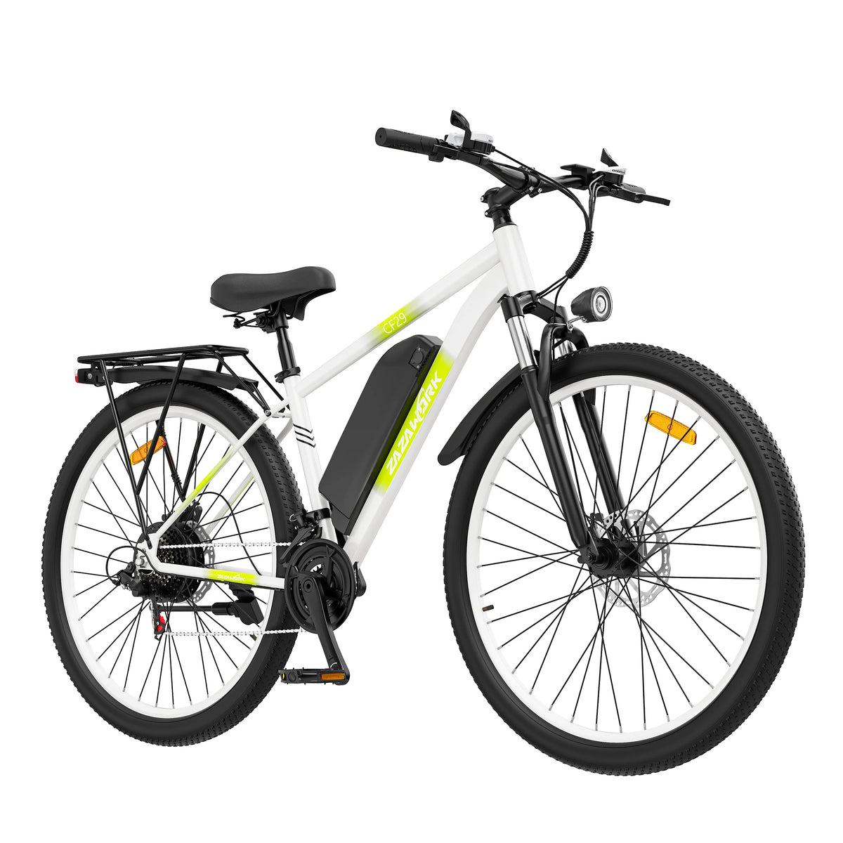 ZAZAWORK CF29  Electric Bicycle 250W Motor 48V15AH Battery Electric Bike 29*2.1 inch All-Terrain Tires E-Bike