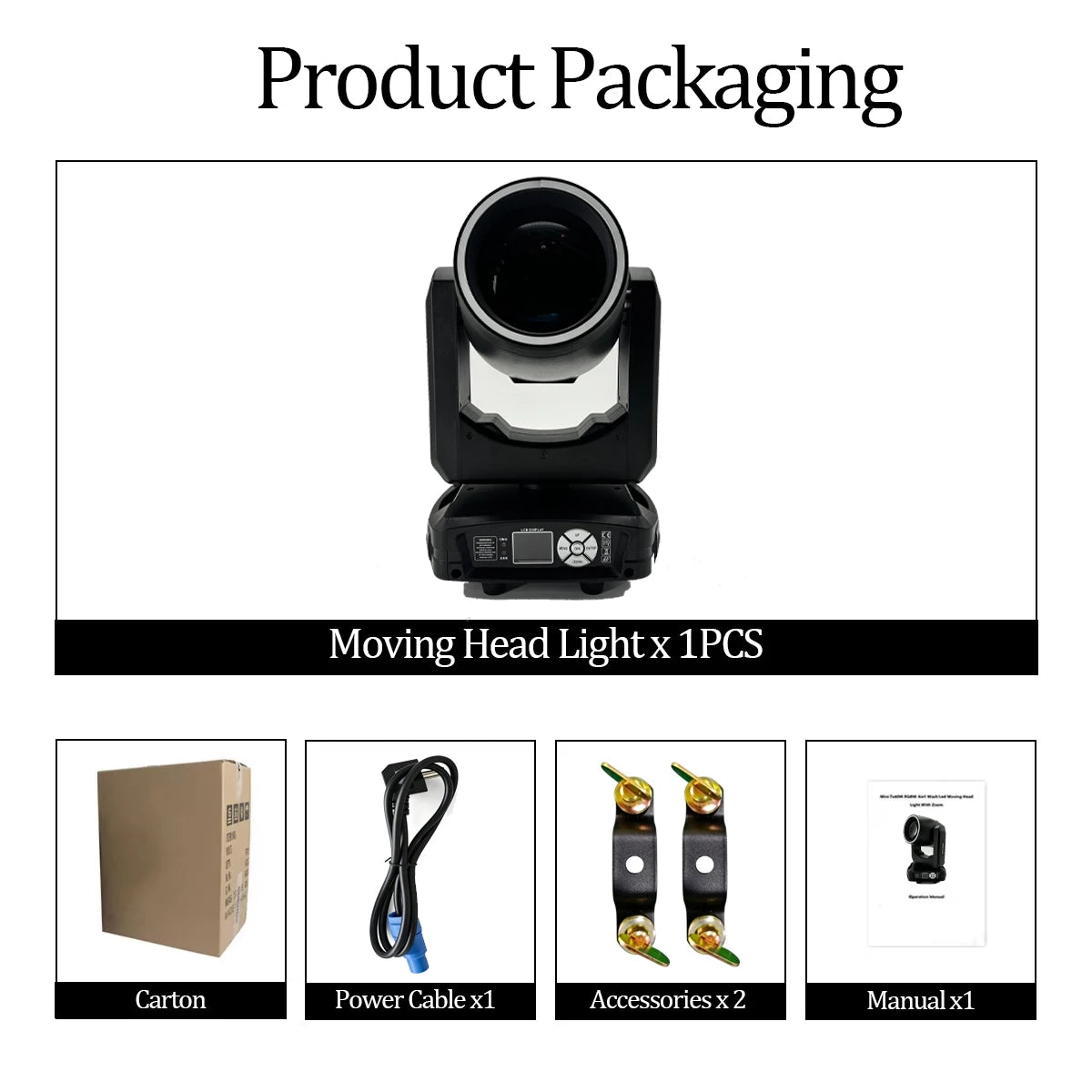 Luz de cabeza móvil tipo bola de espejos de 120W, luz de escenario rotativa DMX512 de 120W para fiestas, bares, KTV, clubes y bodas