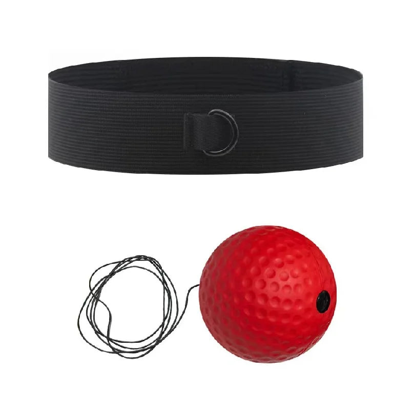 Pelotas de Boxeo Reflex Speed Training para Entrenamiento en Interiores, Set de Pelotas Reflex con Diadema Ajustable, para Coordinación Mano-Ojo y Fitness