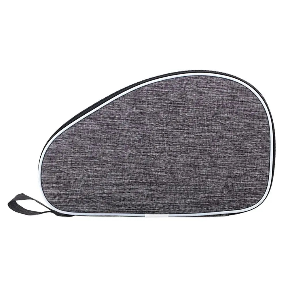Funda protectora profesional para entrenamiento, estuche para palas de ping-pong, bolsa para raquetas de tenis de mesa con cinturón, capacidad para una sola pala.