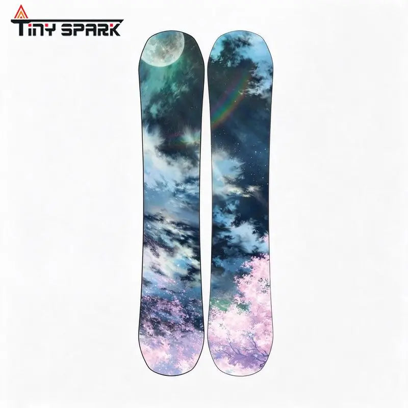 Equipo de Snowboard de Fibra de Carbono para Adultos, Estilo Libre, Universal, Resistente al Desgaste, Antideslizante, para Montaña