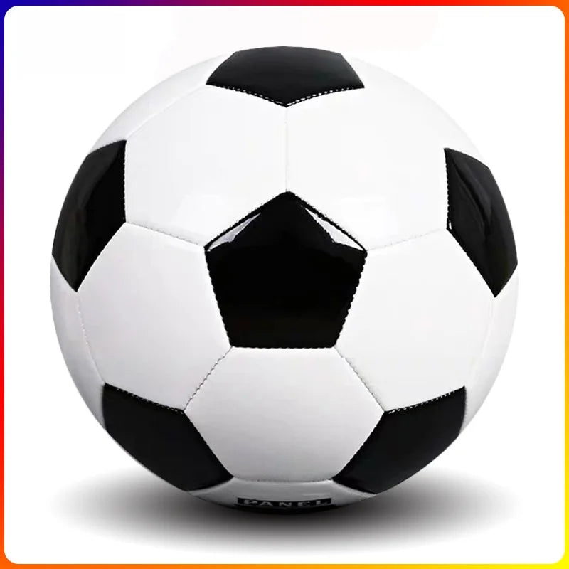 Balón de Fútbol Oficial de Entrenamiento Talla 4 Talla 5, PVC Premium Sin Costuras, Resistente al Desgaste, Regalo para Niños y Adultos, para Competencia Diaria
