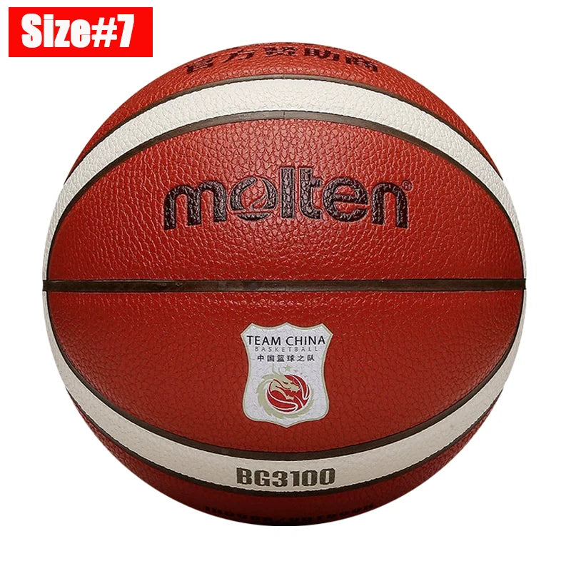 Balón de Baloncesto Molten 2026, Tamaño Oficial 7/6/5, Material PU, para Interior y Exterior, Entrenamiento, Partidos, Equipo, Baloncesto Original