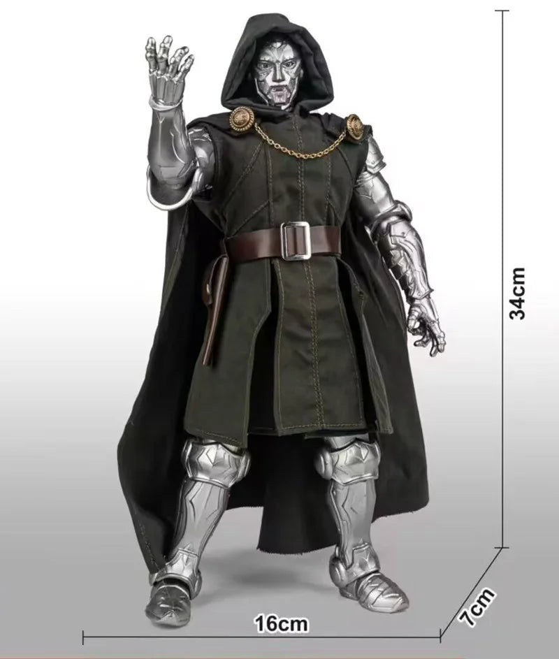 Figura articulada de Doctor Doom, juguetes modelo, 34 cm
