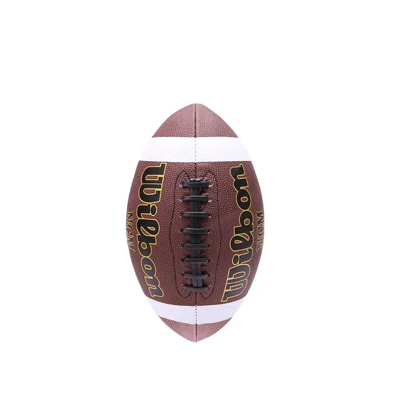 Balón de rugby de cuero sintético PU, antideslizante, para fútbol americano, talla 3/6/9, para niños, jóvenes y adultos, ideal para partidos, entrenamientos, deportes al aire libre y partidas recreativas.