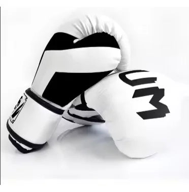 Guantes de Boxeo Transpirables de Cuero PU para Niños y Adultos, 12oz, 14oz, 16oz, Guantes de Entrenamiento Profesional para Taekwondo y Muay Thai