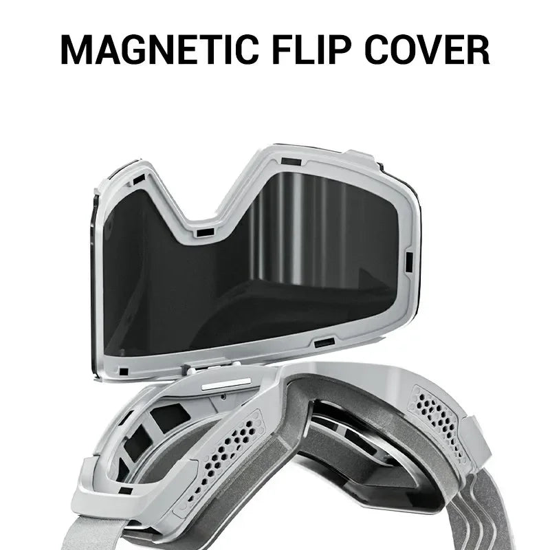 Kapvoe gafas fotocromáticas para nieve, gafas de esquí para mujer, snowboard, esquí en nieve, hombres, antiniebla UV400, gafas para motos de nieve, motocicleta