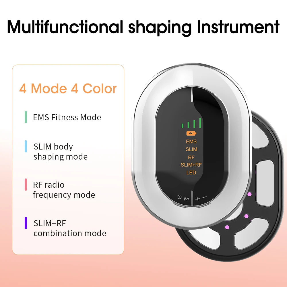 Aparato Reductor Corporal EMS RF Masaje Celulitis LED Reafirmante Con Gel