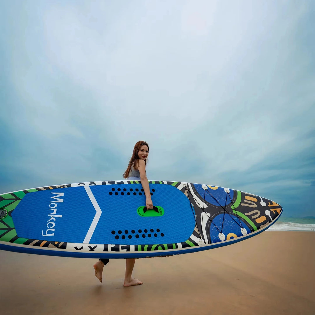 Tabla de Paddle Surf Inflable FunWater, Tabla de Surf SUP de 11&