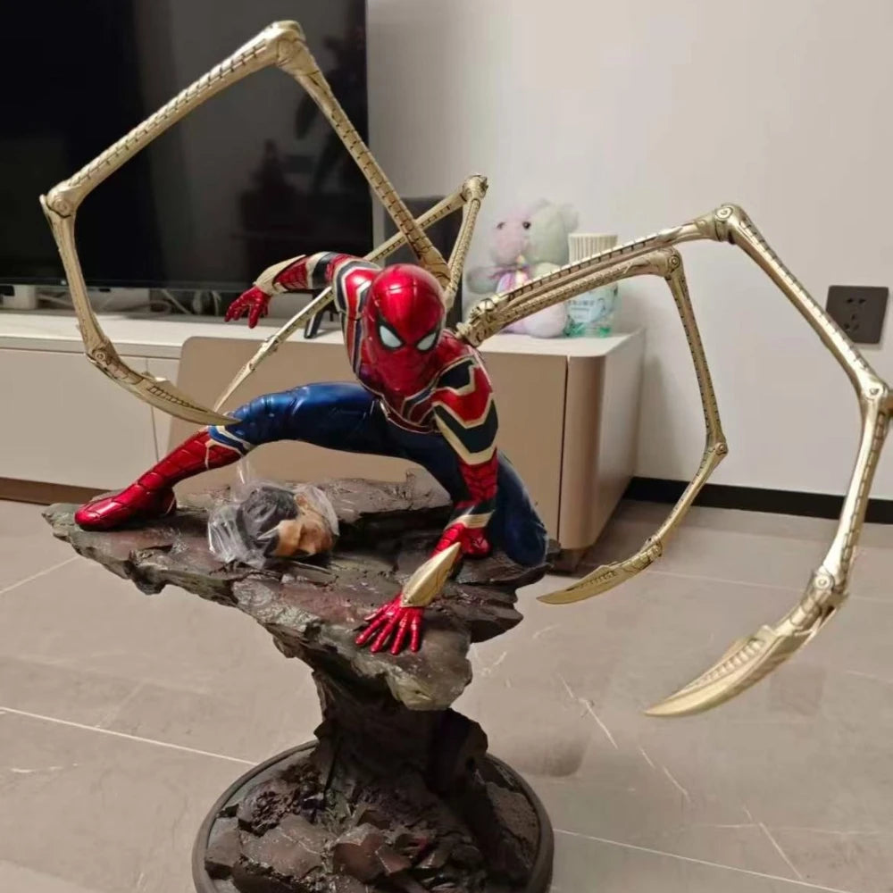 51cm The Avengers Figure Spider-Man Custom Made Double-headed Eagle Anime Model Resin Desktop Decorations Holiday Gifts Toys