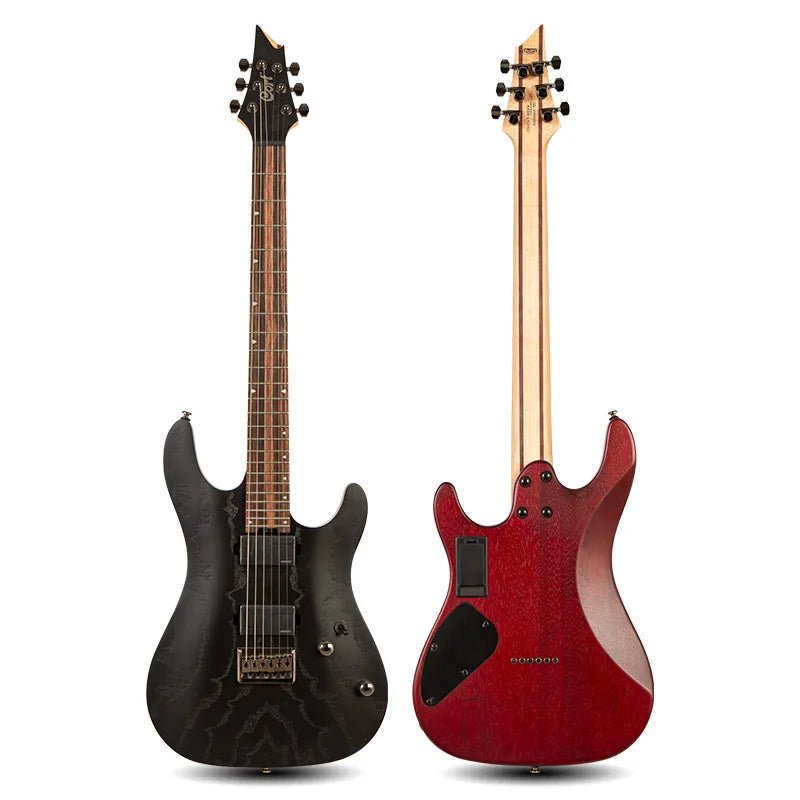 Guitarra eléctrica con estuche gratuito, KX500 grabado, Cort original, lista en tienda, inmediatamente segura, envío