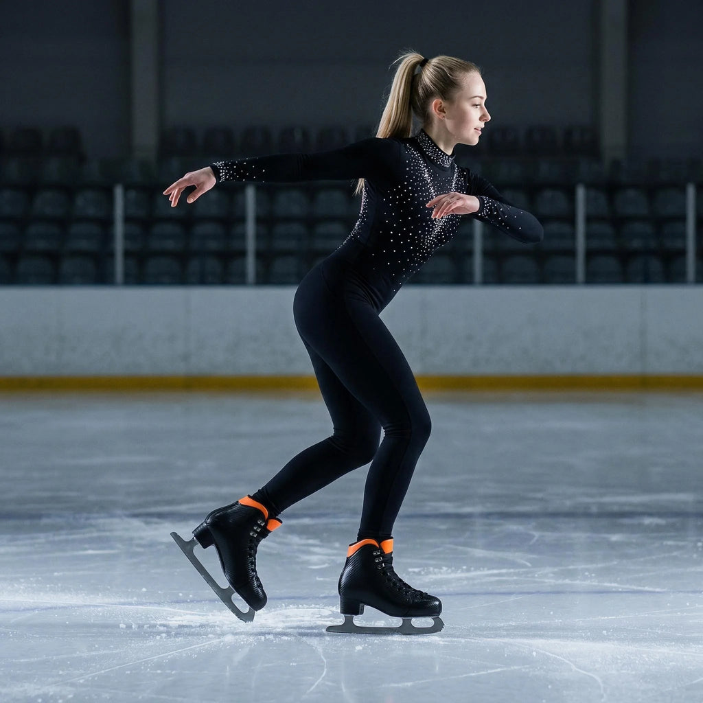 Patines de Hielo para Patinaje Artístico 2027 para Negocios de Alquiler, Venta al Por Mayor de Fábrica con Cuchilla Duradera y Soporte Robusto